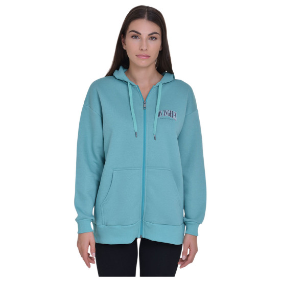 Target Γυναικεία ζακέτα Loose Jacket Hoodie Fleece "Los Angeles" Target Γυναικεία ζακέτα Loose Jacket Hoodie Fleece "Los Angeles"